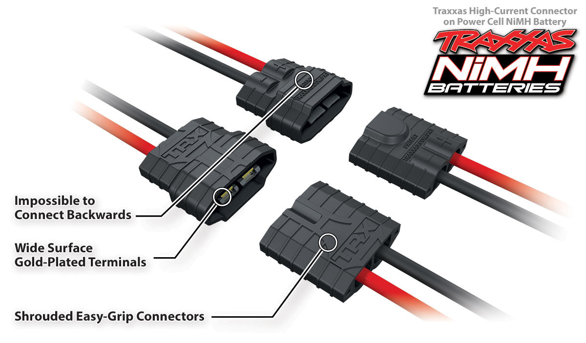 Traxxas; Series 4 "Power Cell" Nimh Battery 7C Hump, 8.4V 4200Mah