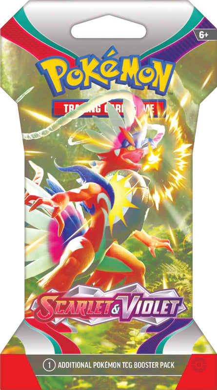 SLEEVED POKEMON SV1 SCARLET AND VIOLET PACK (144)