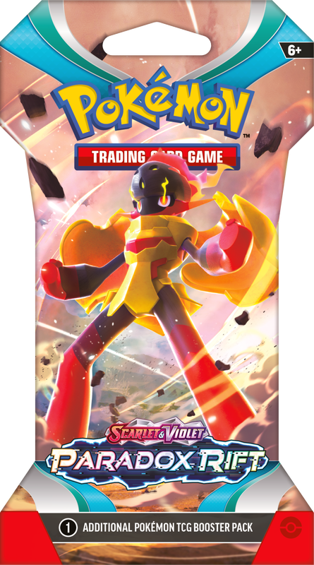 SLEEVED POKEMON SV4 PARADOX RIFT PACK (144)