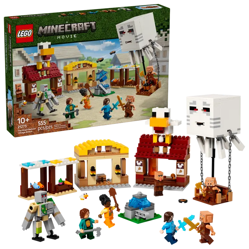 The Ghast Balloon Village Attack