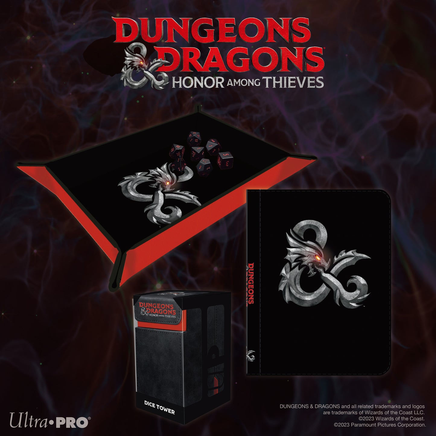 UP DICE TOWER DND HONOR AMONG THIEVES LEATHERETTE