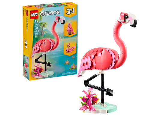 Wild Animals: Pink Flamingo