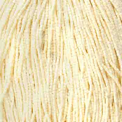 Czech Seed Beads 10/0 2Cut Eggshell Strung