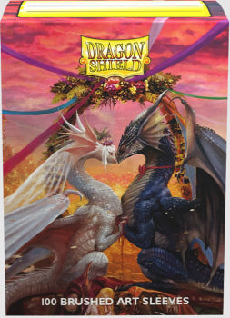 DRAGON SHIELD SLEEVES VALENTINE DRAGON 2023 100CT
