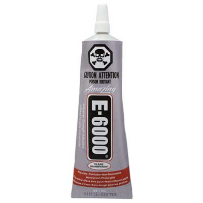 Glue E-6000 Clear 2fl.oz(60ml) Carded