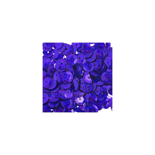 PURPLE    -SEQUIN ROUNDS 6MM