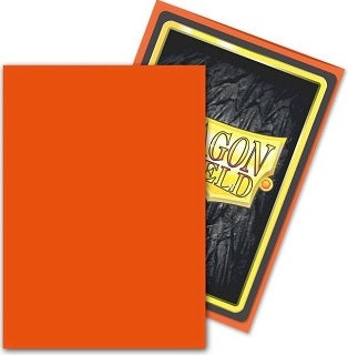 DRAGON SHIELD SLEEVES CLASSIC TANGERINE 100CT (50)