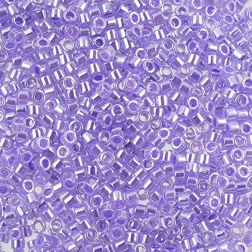 Delica 11/0 Rd Crystal Purple 10g Bag