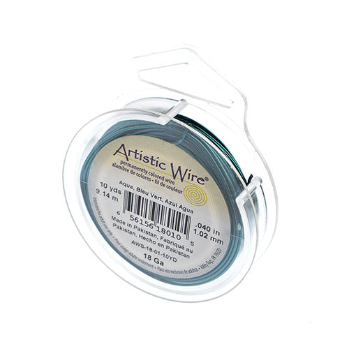 Art Wire 18ga Lead/Nickel Safe - Aqua Teal