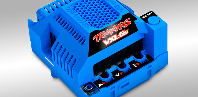Traxxas Sledge: 1/8 Scale 4WD Brushless Electric Monster Truck with TQi 2.4GHz Traxxas Link Enabled Radio System, Velineon VXL-6s ESC (fwd/rev), and Traxxas Stability Management (TSM) - Blue