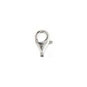 SS.925 LOBSTER CLAW w/o JUMP RING 6x11mm  APRX