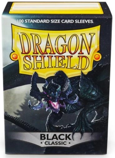 DRAGON SHIELD SLEEVES BLACK 100CT (10/50)