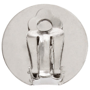 EARCLIPS FLAT 20mm NICKEL