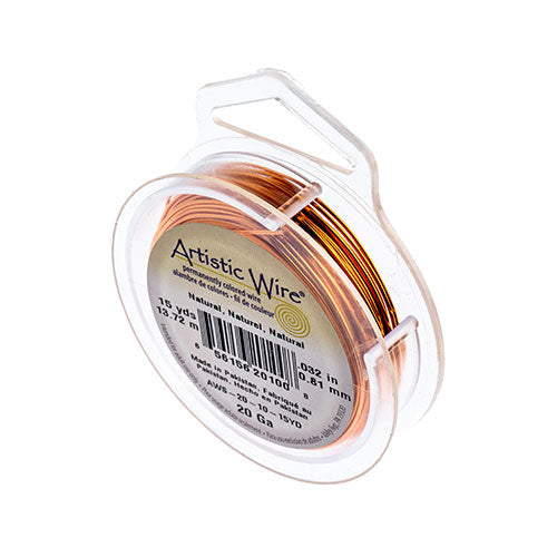 Art Wire 20G Lead/Nickel Safe Natural Copper