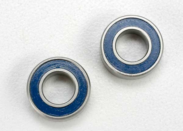 Ball Bearing, Blue Rubber Sealed (6X12X4Mm)