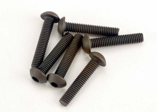 Traxxas 3X15Mm Button Head Screws(Hex Drive) (6)