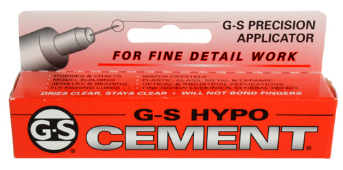 Glue G-S HYPO Cement 1/3 fl.oz 9ml. Tube