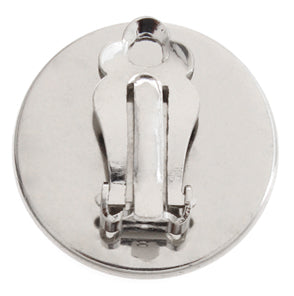 EAR CLIP IRON 24mm NICKEL