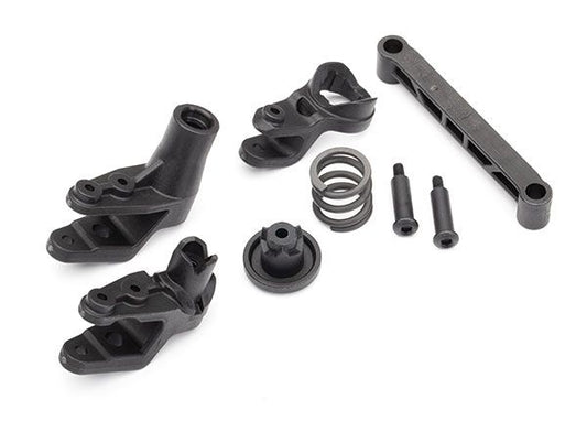 Traxxas Steering bellcranks/ bellcrank support/ servo saver/ servo saver spring/ draglink/ 3x20mm shoulder screws (2)