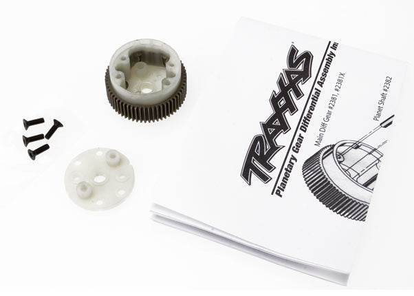 Traxxas Main Differential Case w/Steel Ring Gear