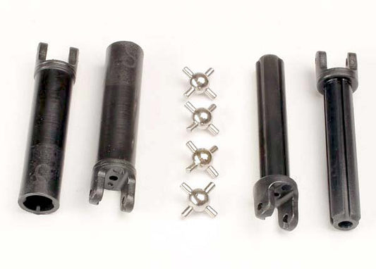 Half Shafts, Long Truck (External-Splined (2) & Internal-Splined (2)/ Metal U-Joints