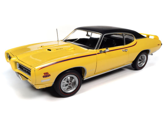 American Muscle 1/18 1969 Pontiac GTO Judge - Goldenrod Yellow