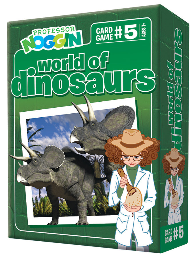 Prof. Noggin Wold Of Dinosaurs