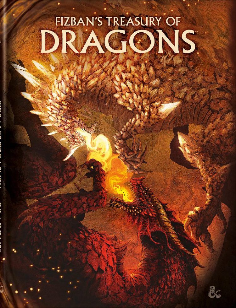 DND RPG FIZBAN'S TREASURY OF DRAGONS HC ALT COVER