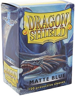DRAGON SHIELD SLEEVES MATTE BLUE 100CT (10/50)