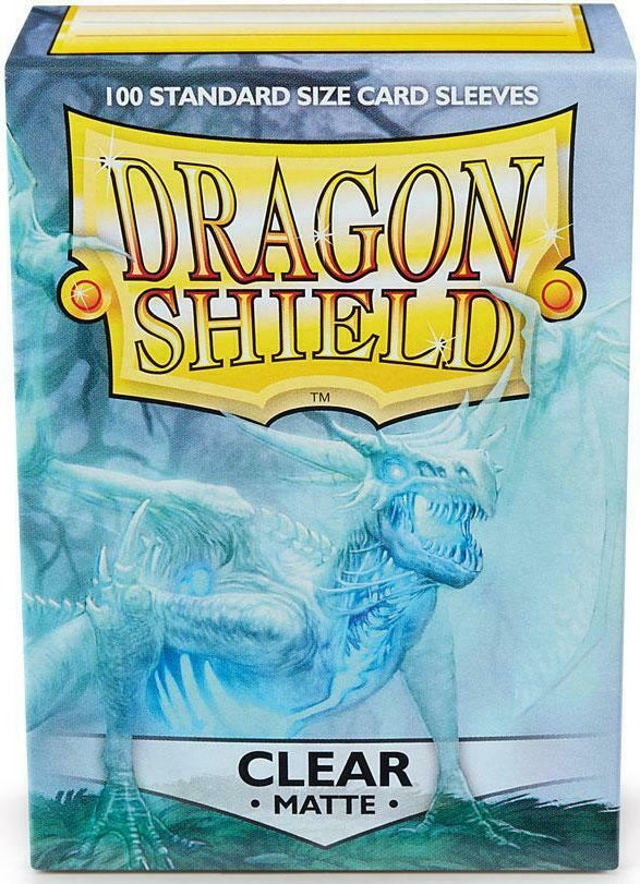 DRAGON SHIELD SLEEVES MATTE CLEAR 100CT (10/50)