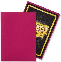 DRAGON SHIELD SLEEVES MATTE MAGENTA 100CT (10/50)