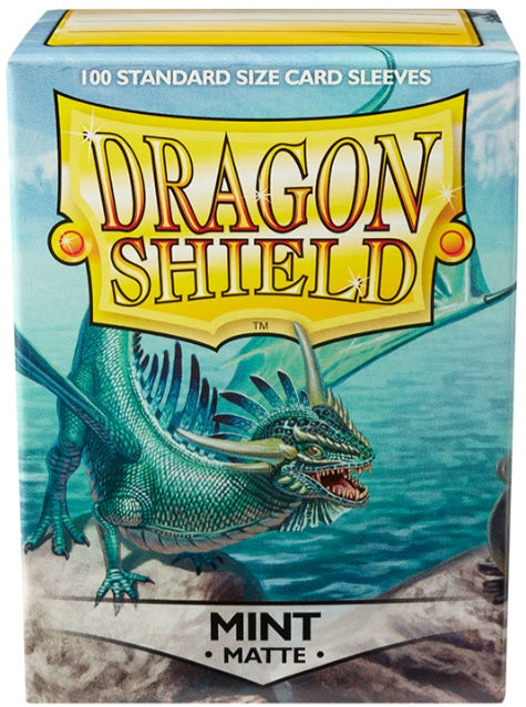 DRAGON SHIELD SLEEVES MATTE MINT 100CT (10/50)