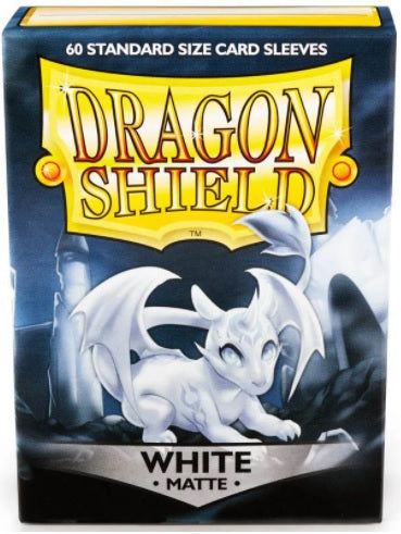 DRAGON SHIELD SLEEVES MATTE WHITE 60CT (10/60)