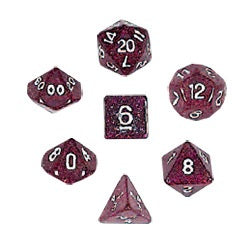 GLITTER 7-DIE SET PURPLE/WHITE HOOK TUBE