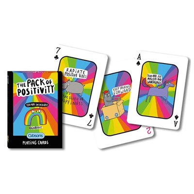 PACK OF POSITIVITY PLAYING CARDS