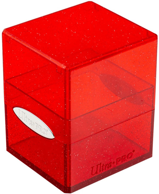 UP D-BOX SATIN CUBE GLITTER RED (6)