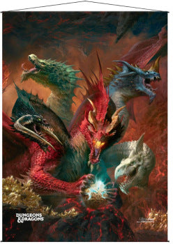 UP WALL SCROLL DND TYRANNY OF DRAGONS COVER SERIES