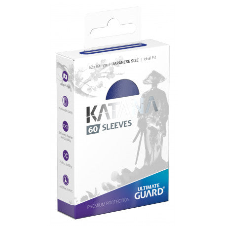 UG SLEEVES KATANA JAPANESE SIZE BLUE 60CT (60)