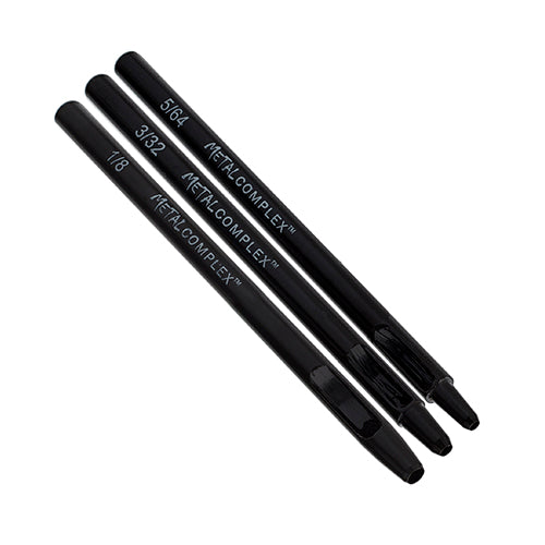 Leather Hole Punch Set W/Pouch Round 5/64 3/32 And