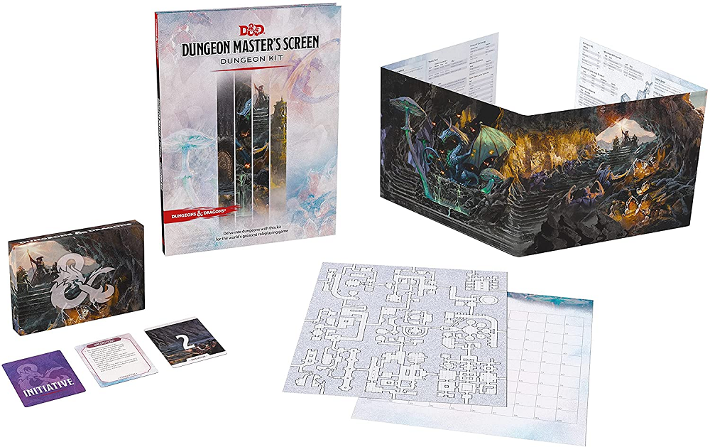 DND RPG DUNGEON MASTER'S SCREEN DUNGEON KIT (20)