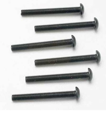 3X25Mm Button Head Screws (Hex Drive)