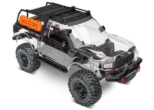 Traxxas TRX-4 Sport Unassembled Kit with Clear Body, Expedition Rack and Accessories. *No Electronics*