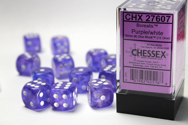 BOREALIS 12D6 PURPLE/WHITE 16MM