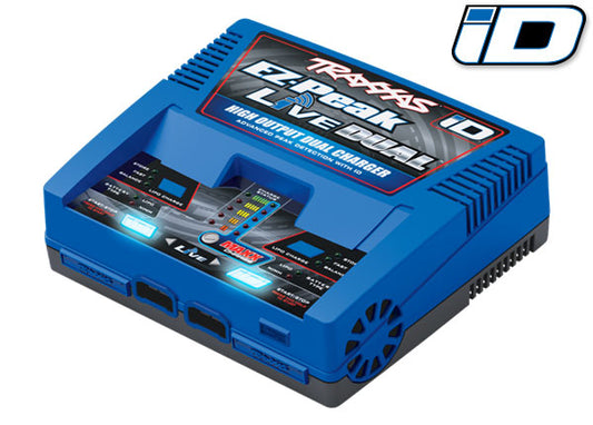 Charger, Ez-Peak Live Dual, 200W, Nimh/Lipo With Id Auto Battery Identification