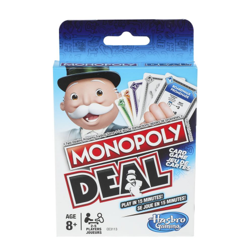 MONOPOLY DEAL - CARD GAME  ( Bilingual )