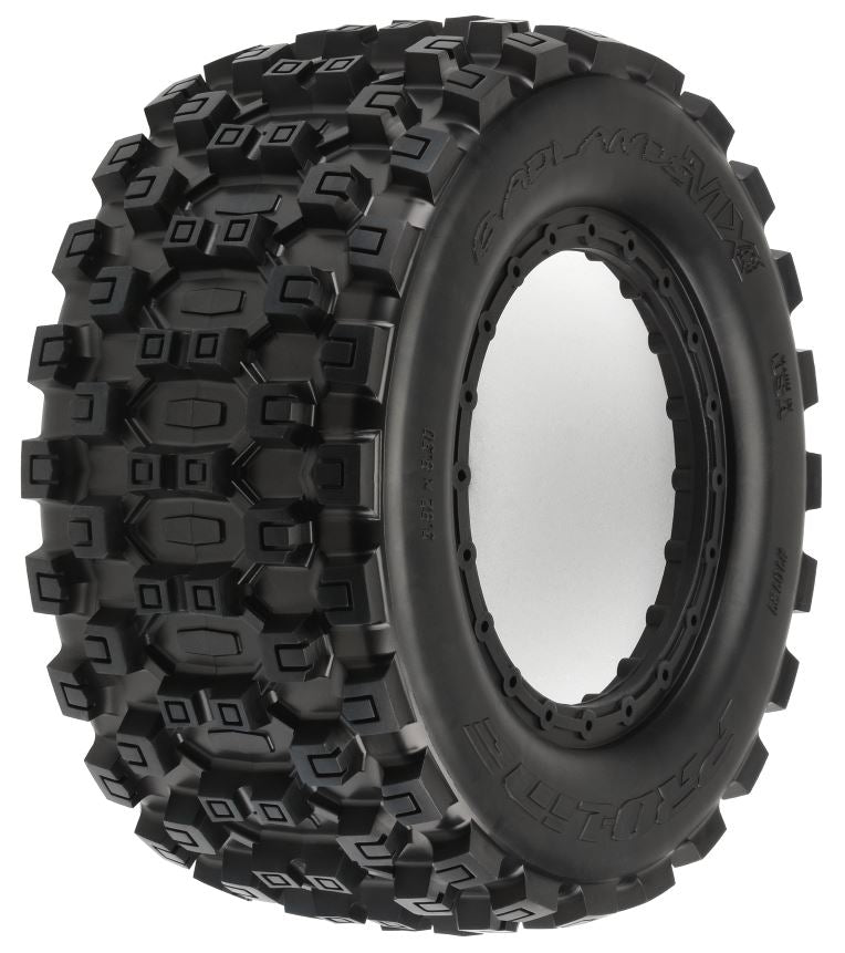 Pro-Line Badlands MX43 Pro-Loc All Terrain Tires (2) for Pro-Loc X-MAXX Wheels Front or Rear