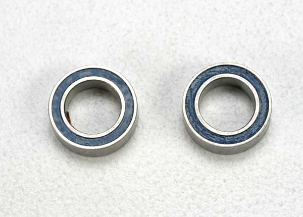 4X7X2.5Mm Blue Rubber Sealed Ball Bearing